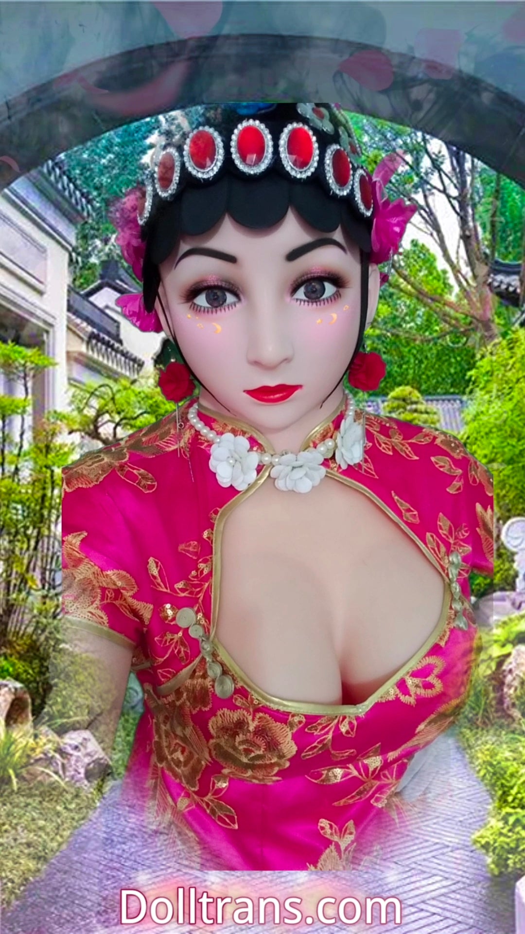 Gorgeous China Dress is ready for your doll transformation