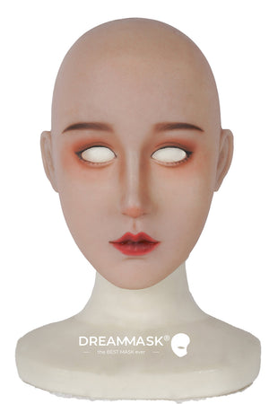 M22 Nina Regular Version Full head female mask Pull-Over Hood Crossdress Cosplay for TG CD Dragqueen Ladyboy