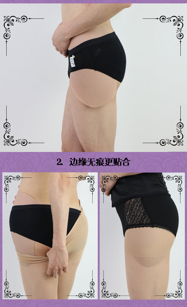 Silicone thigh and hip M-size pads transformation parts for Crossdress Cosplay TG CD Dragqueen Ladyboy