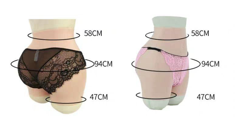 Silicone pants with vagina transformation for Crossdress Cosplay TG CD Dragqueen Ladyboy