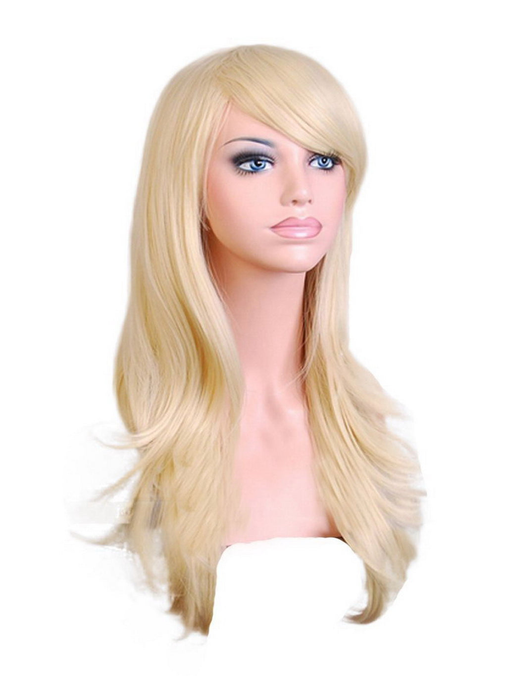 Blonde long wig transformation parts for party costume Crossdress Cosplay TG CD Dragqueen Ladyboy