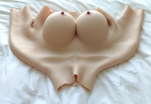 Silicone Breasts E-Cup Torso with short arms for Crossdress Cosplay for TG CD Dragqueen Ladyboy
