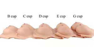 Silicone Breasts E-Cup Torso with short arms for Crossdress Cosplay for TG CD Dragqueen Ladyboy